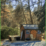 2-Person Tiny Cabin with Hot Tub
