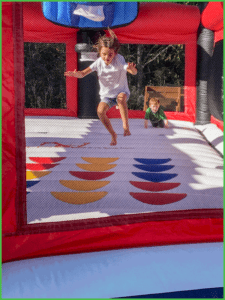 Jump House Fun at Grand View Campground